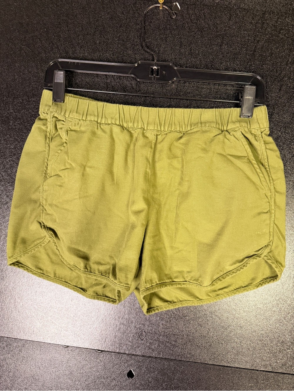 Madewell Olive Green Athletic Elastic Waist Shorts Sz XS
